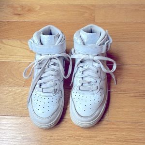 Boys Nike Air Force One Hightop Sneakers.